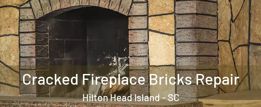  Cracked Fireplace Bricks Repair Hilton Head Island - SC