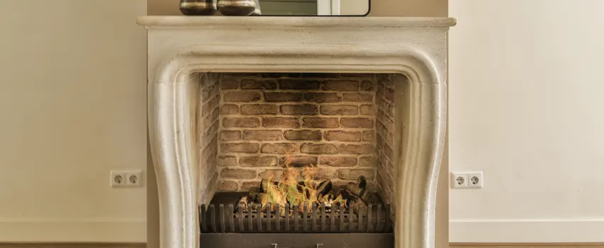 Vintage-style Fireplace Redesign in Hilton Head Island, South Carolina